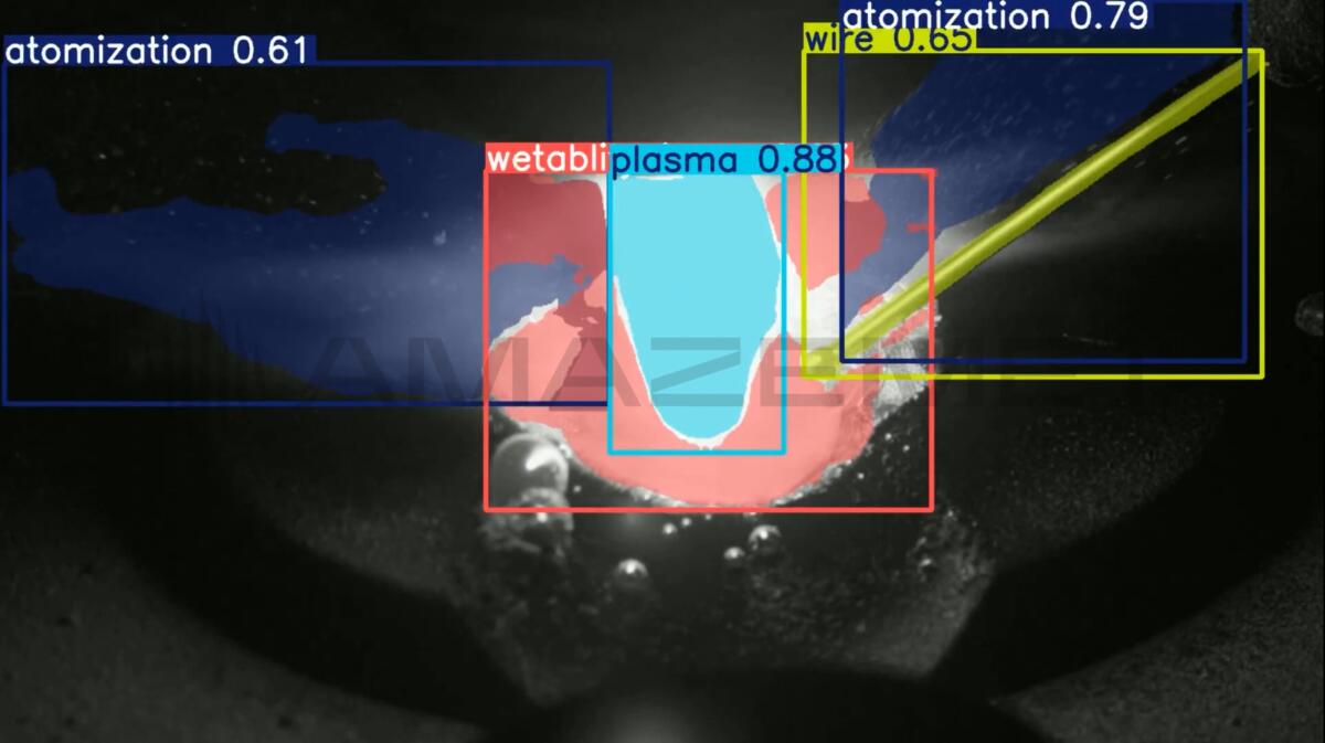Platforma AMAZEMET rePOWDER z nowym, zintegrowanym systemem AI-Driven Process Automation prezentowana na targach Formnext 2025.