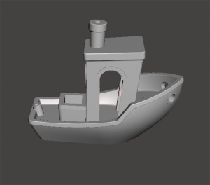 Łódka 3DBenchy
