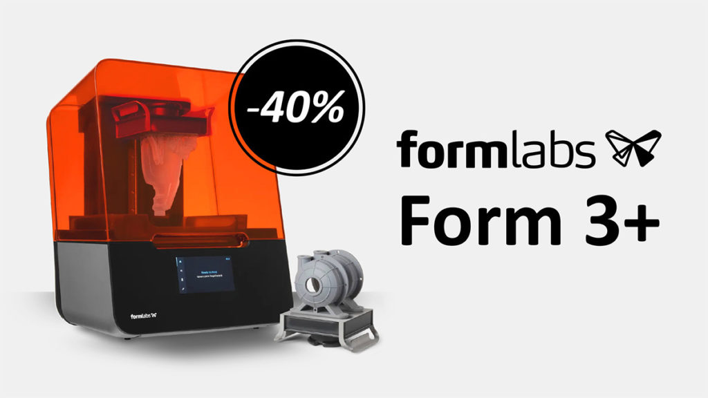 Formlabs Form 3+ od teraz 40% taniej