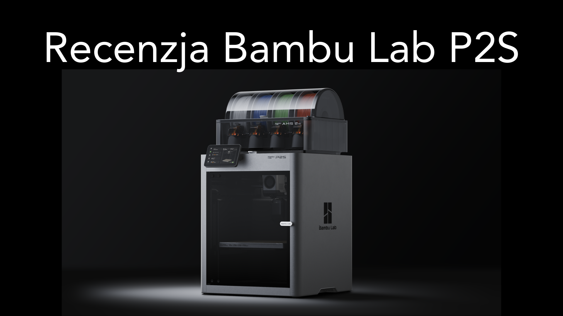 Recenzja drukarki 3D Bambu Lab P2S – widok urządzenia podczas testów jakości druku